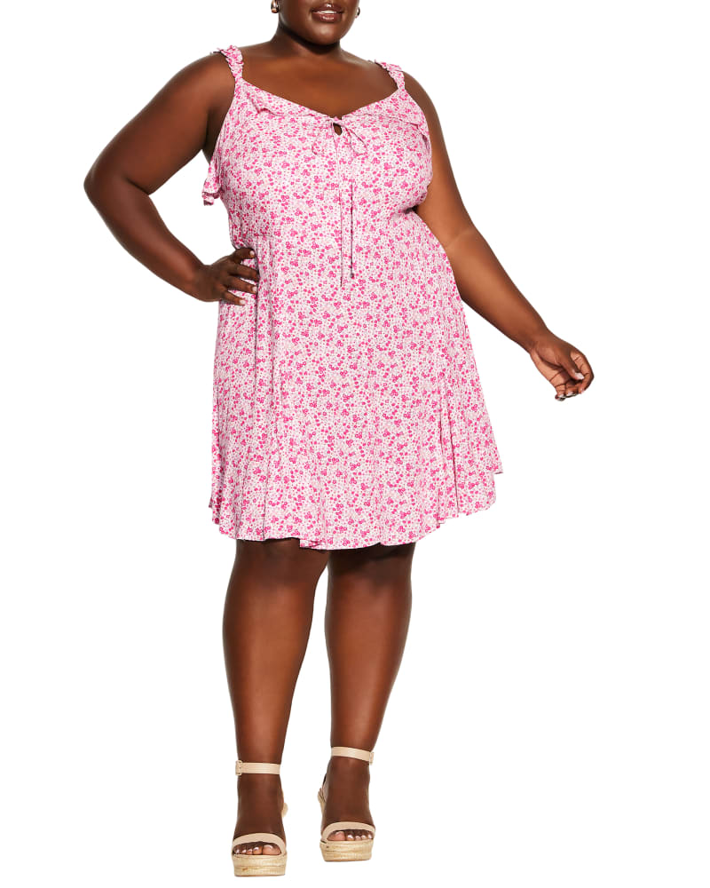 Plus size model wearing  by City Chic | Dia&Co | dia_product_style_image_id:195466